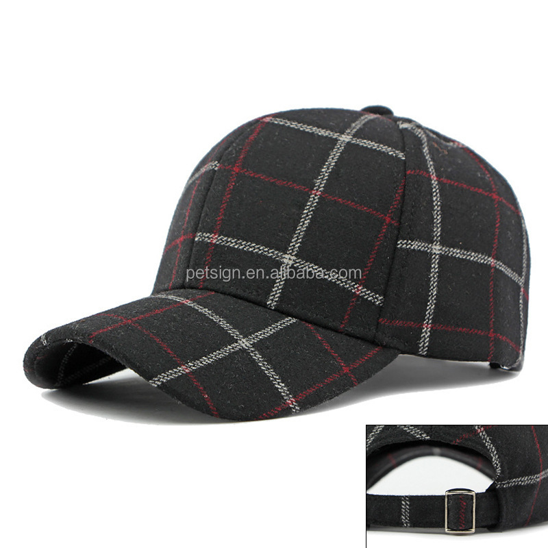 Grand plaid noir