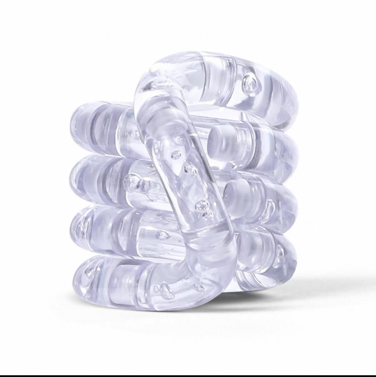 Sac en cristal blanc cristal