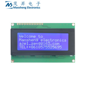 Módulo de pantalla LCD Cob 20x4 directo de fábrica 2004A 5V azul/amarillo-verde pantalla retroiluminación carácter 20*4 módulo LCD - Product Image 2