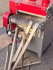 Mini otomatik kızılötesi kenar temizleme ağaç İşleme çok Rip testere dairesel bıçak testere makinesi çift paletli testere makinesi - Product Image 3