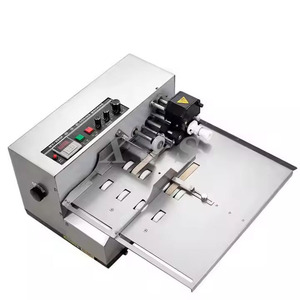 MY-380F Paper Cards Counter Solid Ink Roll Batch Number Expiry Date <strong>Coding</strong> Hot Stamping Machine Papers Empty Bags Sachets - Product Image 4
