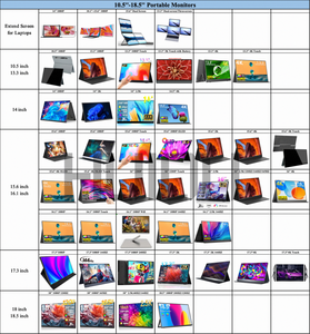 18.5&quot; Smart Portable Monitor Z18TV PRO with Google TV Touch Screen Display for <strong>Mini</strong> PC Laptop Phone <strong>Xbox</strong> PS4 PS5 Switch