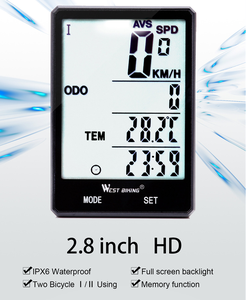 GPS ciclismo inalámbrico ordenador Digital bicicleta impermeable ejercicio inalámbrico medidor de velocidad bicicleta ciclismo bicicleta ordenador - Product Image 2