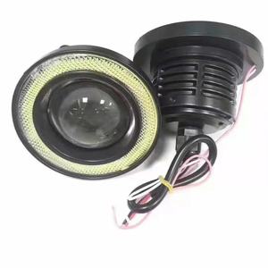 GZYNX2.5 "3" 3.5 "エンジェルアイズフォグランプ64MM76MM 89MM12VユニバーサルオートカープロジェクターCOBLEDドライビングライトラウンドLEDフォグランプ - Product Image 6