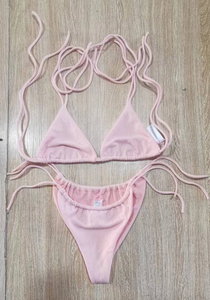 מפעל חם למכירה סקסי halter thong ביקיני עבור בנות בגד ים שני חלקים עם oem שירותים