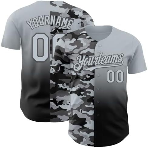 Camo-sliver and Black