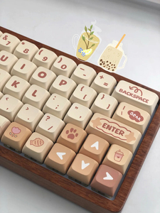 Factory 133-Key Brown Bear XDA PBT Keycap DIY Dye-Sublimation Clear Keycap <strong>for</strong> Mechanical <strong>Keyboard</strong> - Product Image 5