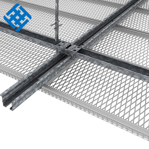 Metalldraht Mesh Decke Dekorative Expanded Metal Mesh Decke Architect ural Decorative Metal Mesh - Product Image 5