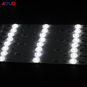 ADLED Backlitght Led çubuk 120 LM/W Led şerit Lens 3/4/7Leds/M DC24V şerit aydınlatma çubuğu ticari ışık için CE UL Rohs ile - Product Image 1