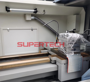 Torno CNC SuperTech CK6150, máquina herramienta CNC de alta precisión, sierra de mesa multifunción, torno CNC, torno de Metal giratorio de China