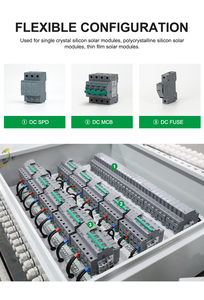 サンツリーファクトリー1000VDC太陽光発電コンバイナーボックス10弦入力10出力 - Product Image 2