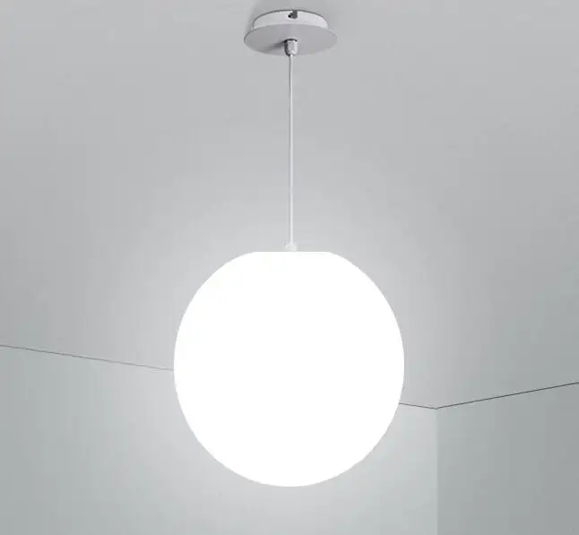 Lampada RGB a sospensione con luce a sfera a LED che cambia colore lampadine da 15-40CM di diametro per la libreria dell'hotel party bar