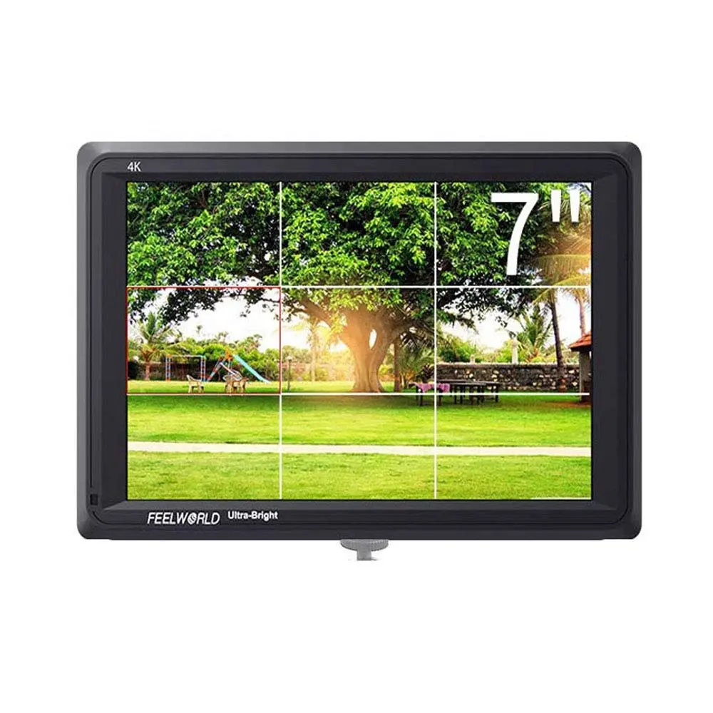 Orijinal FeelWorldFW279 7 inç 2200nit günışığı görüntülenebilir Full HD 1920x1200 IPS Panel DSLR kamera alan monitörü 4K Video yardımı