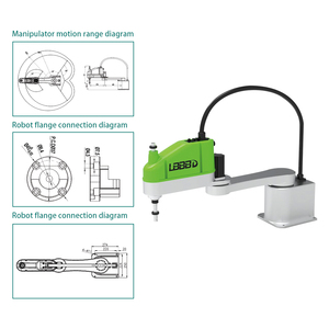 4-Achsen-Hochgeschwindigkeits-Automation Industrie Pick & Place Scara-Roboter maschine Mini-Controller-Roboterarm - Product Image 3