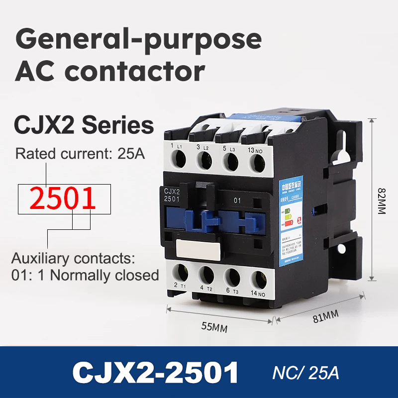 CJX2-2501 (25A/NC)