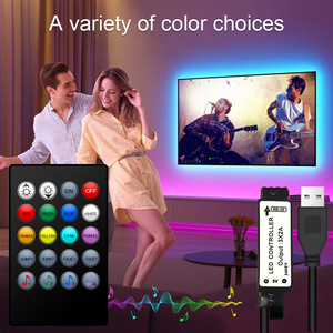 5050 Rgb TVバックカラフルな家庭用LEDストリップキットアプリ制御LEDストリップスマートLEDストリップライトテレビ用 - Product Image 4