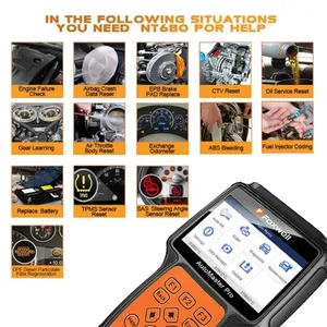 Foxwell NT680 Pro tutti i sistemi Scanner diagnostico versione più recente tutto il sistema rende tutto Scanner con funzioni speciali - Product Image 5