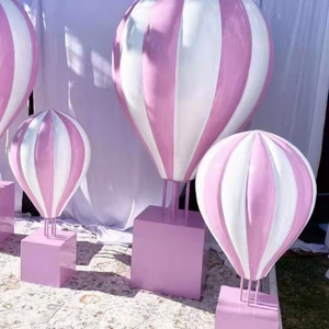 Đạo Cụ Tắm Em Bé Sinh Nhật Tiệc Cưới Giá Treo Bóng Bay Khí Nóng Bằng Sợi Thủy Tinh Để Trang Trí - Product Image 4