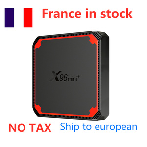 France Usa <strong>Mexico</strong> Local Warehouse Android TV Box X96 Mini Plus S905W4 Quad Core Dual Band 5G WiFi 4K Android 9.0 Better X96q - Product Image 2