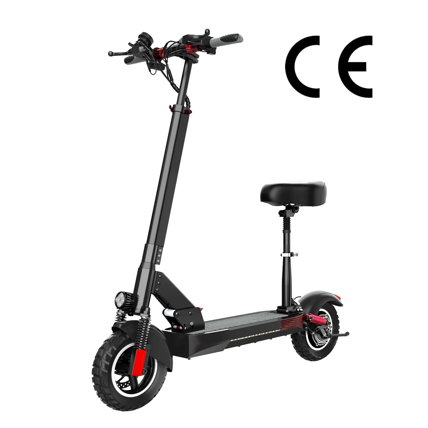 48V 800w 10 inch Scooter Elétrico nos EUA Com Seat 50kmh 35 km/h max speed Scooter Elétrico poderoso