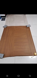 Horizontal Brown Horizontal e Vertical Design PVC Film Color para Wpc Porta Melamina Porta