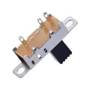 USBRR SS23E04 DIP Slide Switches 3 <strong>Ways</strong> 2P3T 1P3T EG 3 Pin 8 Pin DP3T SP3T Vertical Toggle Switch with Mounting Hole - Product Image 2