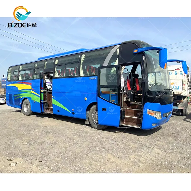 Bus d'occasion à long voyage Bus d'occasion à conduite à la main 35 places Bus d'occasion Yutong Zhongtong Higer Bus ancien autocar à vendre prix