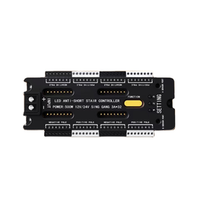 Indoor PIR 32 Kanäle Treppenhaus Step Strip Lighting Controller DC 12V 24V Treppen lichter Bewegungs sensor Treppen licht regler
