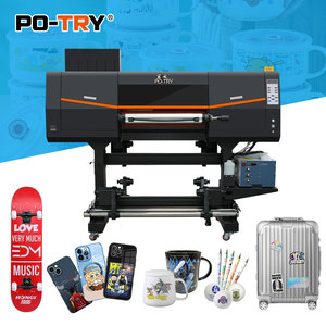 POTRY 24 inç i3200 3 baskı kafası 2 in 1 hepsi bir baskı ve laminar ile kristal etiket UV DTF yazıcı - Product Image 5