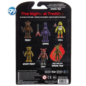 GYファンクファイブナイトat FreddysアクションフィギュアコレクションモデルPVCおもちゃフィギュアFnafsギフトアニメビニールジャパンFnafアソートユニセックス - Product Image 2