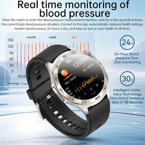 Jt600 Thông Minh Đồng Hồ Huyết Trái Tim Tỷ Lệ Huyết Áp Huyết Oxy Ngủ Massage Tập Thể Dục Tracker ECG SOS Smartwatch Cho Nam Giới - Product Image 5