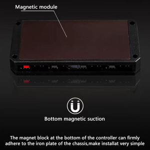 Comodo telecomando Wireless PWM controllo della temperatura regolazione della velocità di aspirazione magnetica conveniente ARGB Controller Stock - Product Image 5
