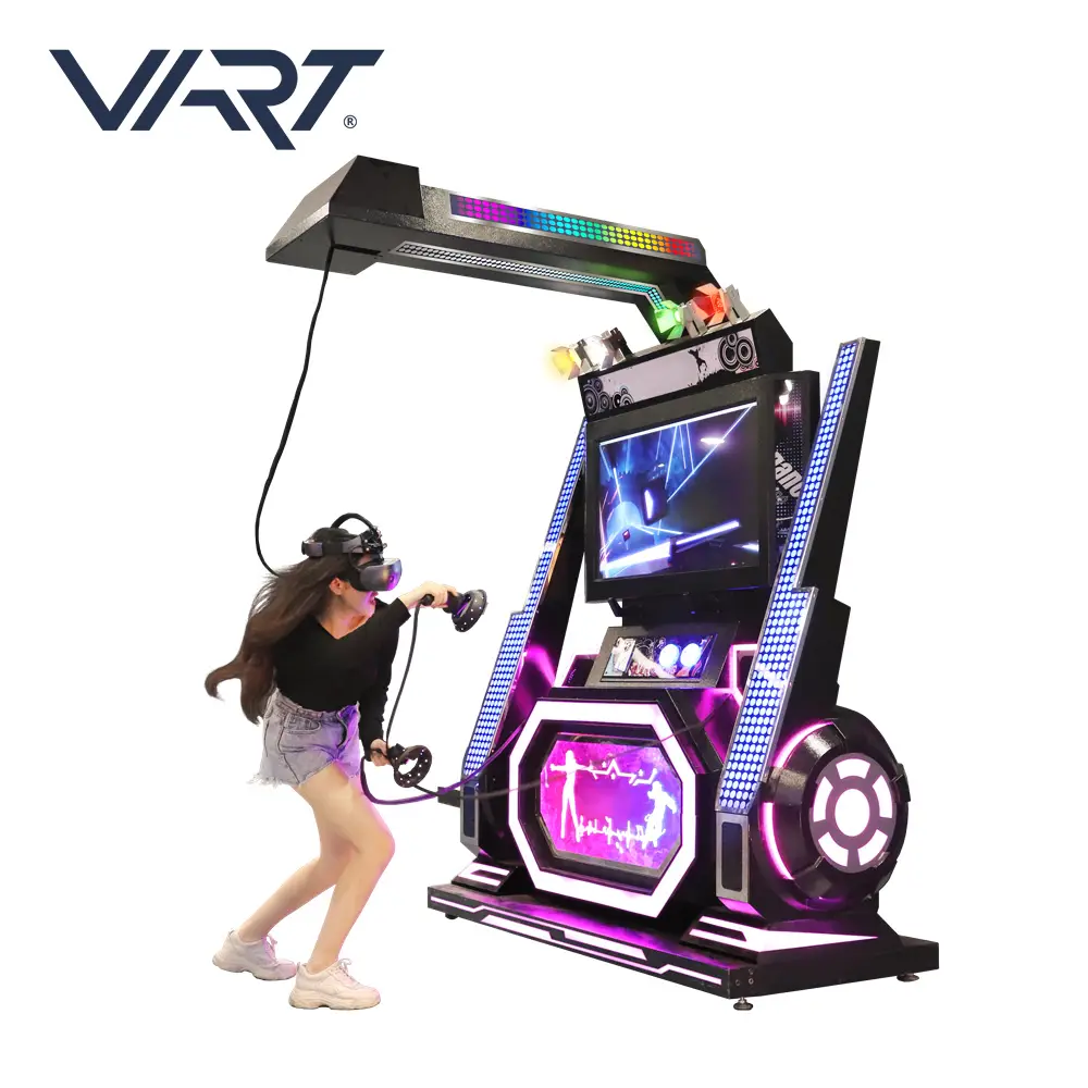 فارت جديد تصميم معدات الواقع الافتراضي الموسيقى لعبة VR آلة الرقص