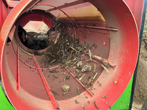 Công suất cao di động phân chia màn hình trommel quay với động cơ & hộp số 60 m/h - Product Image 3