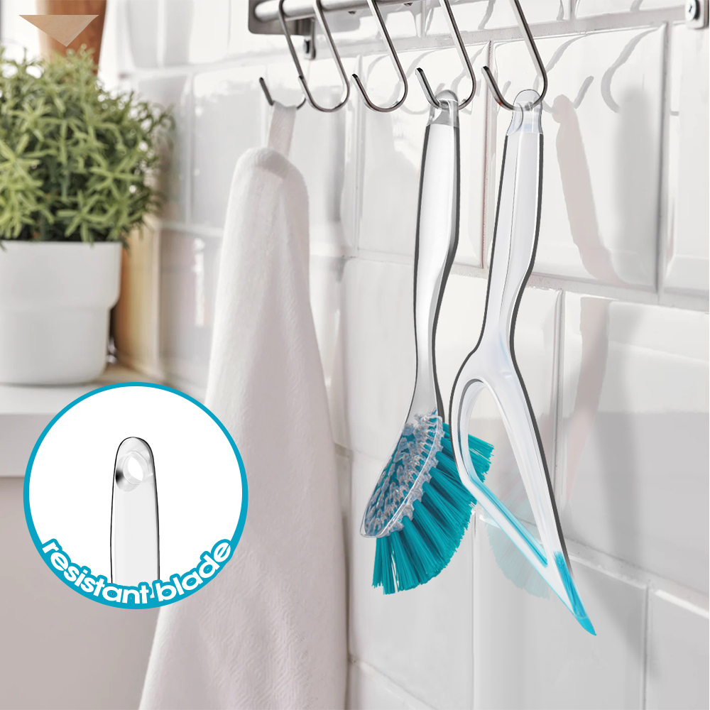 New Design Home Cleaning Tool Transparent Cleaning Product Mini Plastic Water Scraper Window Scraper Shower Water Squeegee