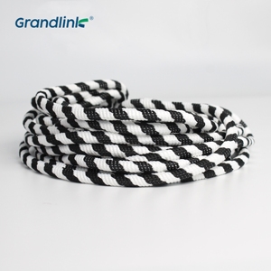 Cuerda de poliéster de varios hilos personalizada 3mm 4mm 5mm 3 hilos cuerda de algodón trenzado Marcrame - Product Image 1