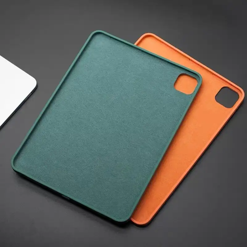 Tablet capa completa Silicone líquido Case para ipad 11 polegadas 2023