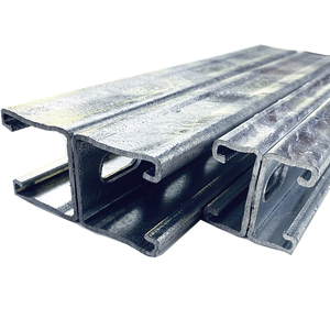溶融亜鉛めっき鋼チャンネル41x41天井Cチャンネルソーラーサポートシステムカスタマイズ - Product Image 3