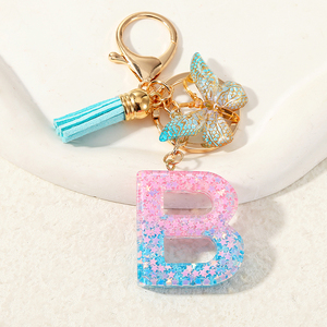 Custom Design Epoxy Resin Cute Shine Key Chains Charm Gift Make Logo Acrylic Keychains for <strong>Car</strong> - Product Image 4