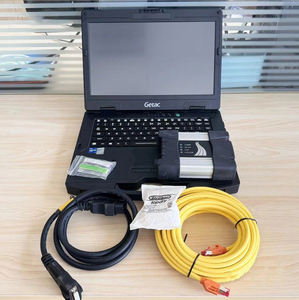 B-M-W ISPI ICOM NEXT Neueste Software mit Getac S410G4 Engine Analyzer Autodiagnose-Scanner-Programmier werkzeug