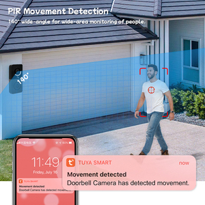 2025 el más nuevo sistema de intercomunicación de vídeo inteligente Tuya WIFI Video puerta teléfono intercomunicador Cámara timbre inalámbrico portero automático Video timbre