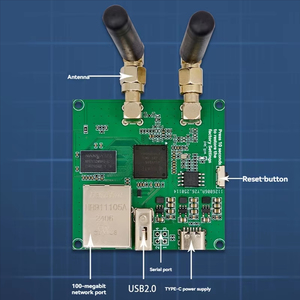 ABSQ-FPV Video Transmission <strong>Module</strong> <strong>Wifi</strong> 2.4G Wireless Router 300Mbps Double Antenna MT7620N Open Source Router <strong>Module</strong>