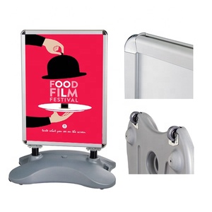 在海报框架塑料框架侧面行走标志防水户外标志 - Product Image 2