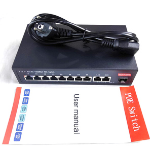 セキュリティシステムQoS & SNMP機能のための11ポートフルイーサネット1000M PoE + ネットワークスイッチ - Product Image 2