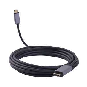 4K 60HZ Macho USB C a Macho HDMI HD Adaptador Tipo C a 4K30Hz DHMI Cable Tipo-c a Hdmi Cable para HDTV