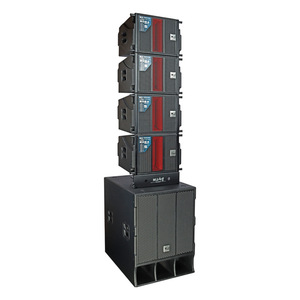 EX-ONE Professional Single 10-Zoll-Koaxial-Line-Array-Lautsprecher Wasserdichte Außen-Aktiv-Sound-Performance-Einheit Video beleuchtung - Product Image 2