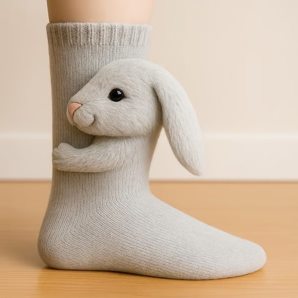 Gray rabbit