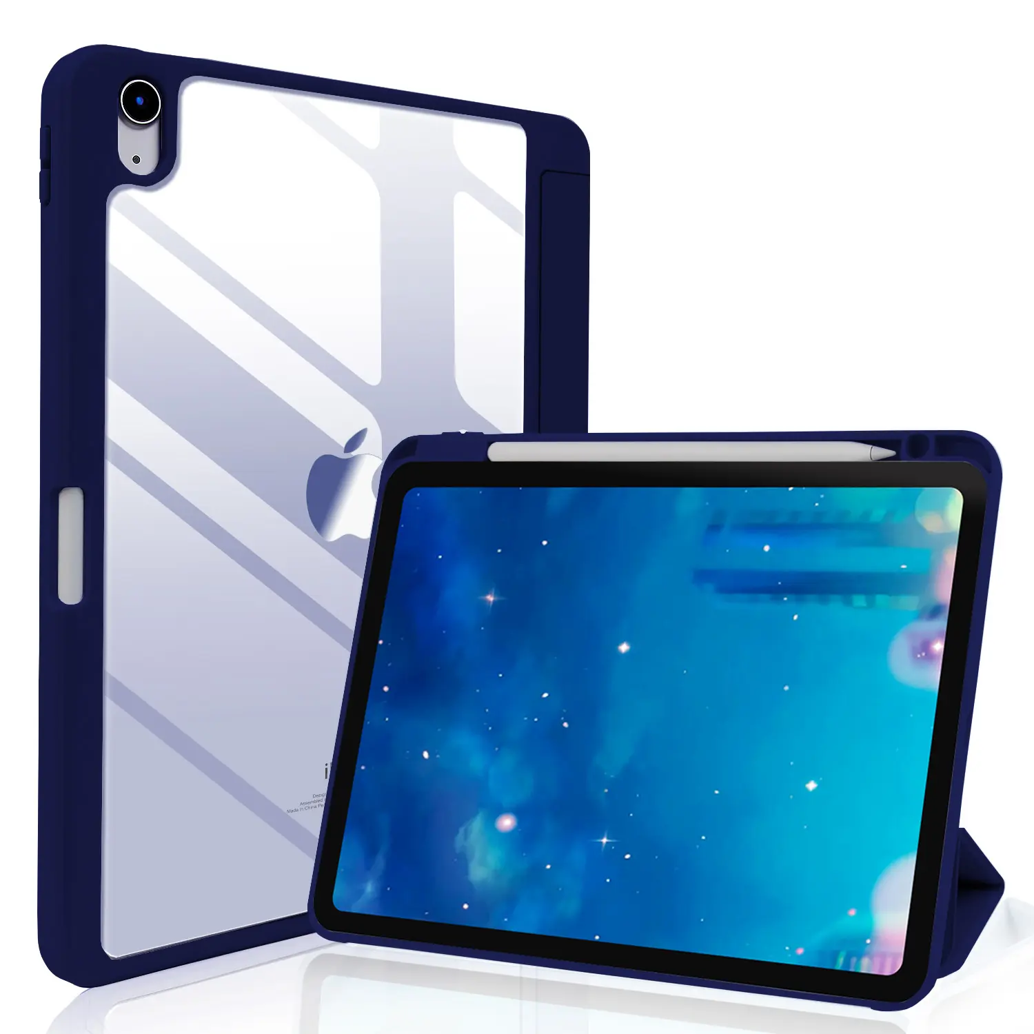 Étui en cuir Smart Folio Style livre pour iPad 10.9 pouces housse de tablette pour iPad Air 4 5 2022