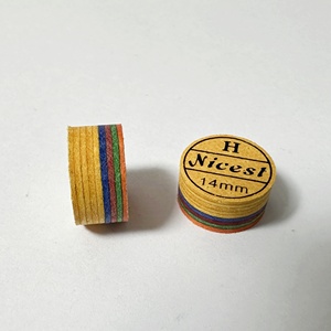 Orijinal en güzel 14MM çok renkler bilardo havuz Cue İpuçları 6 katmanlar radyan Cue İpuçları ev CUES için yüksek kalite toptan - Product Image 2