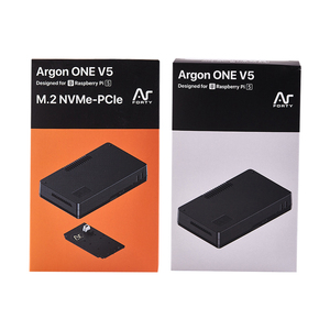 Argon ONE V5-Gehäuse mit Single/Dual M.2 NVME-Erweiterungs karte Optional Industria V5 OLED/ZigBee-Modul für Raspberry Pi 5 - Product Image 1